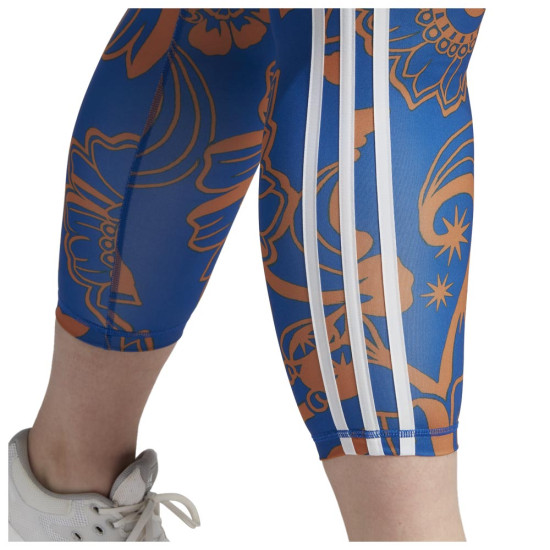 Adidas Γυναικείο κολάν x FARM Rio 7/8 Leggings (Plus Size)